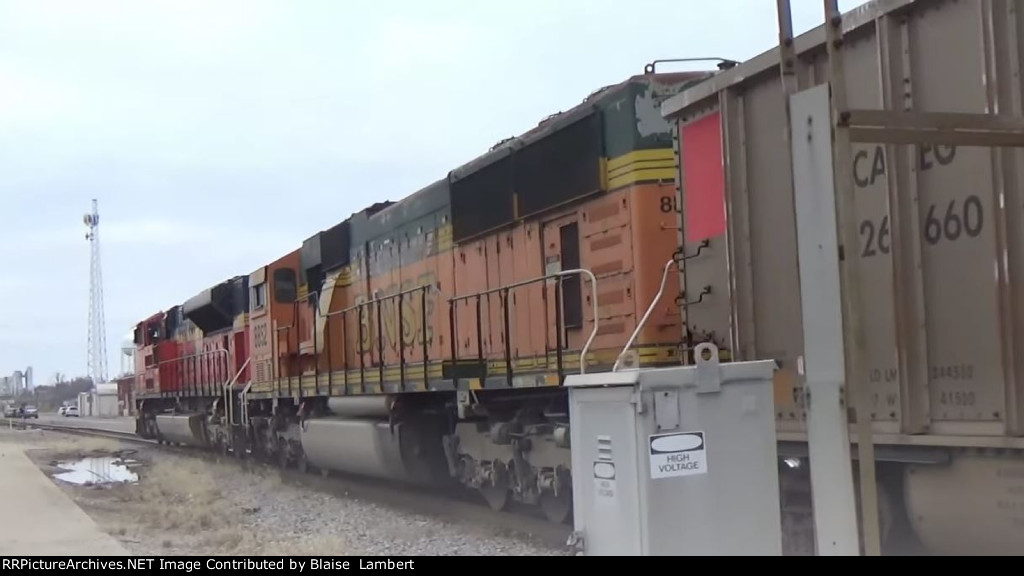 BNSF coal train